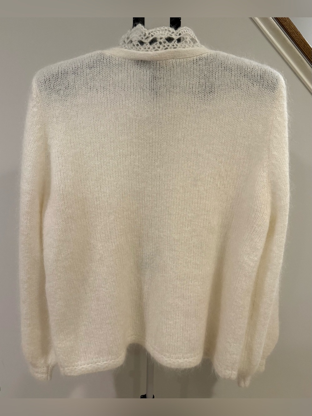 Like New Sezane Angie Cardigan Ecru Sz XXXL fits 14 16 18 women’s - Picture 6 of 8